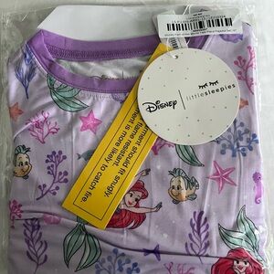 Little Sleepies Part of Her World 4t pajama set